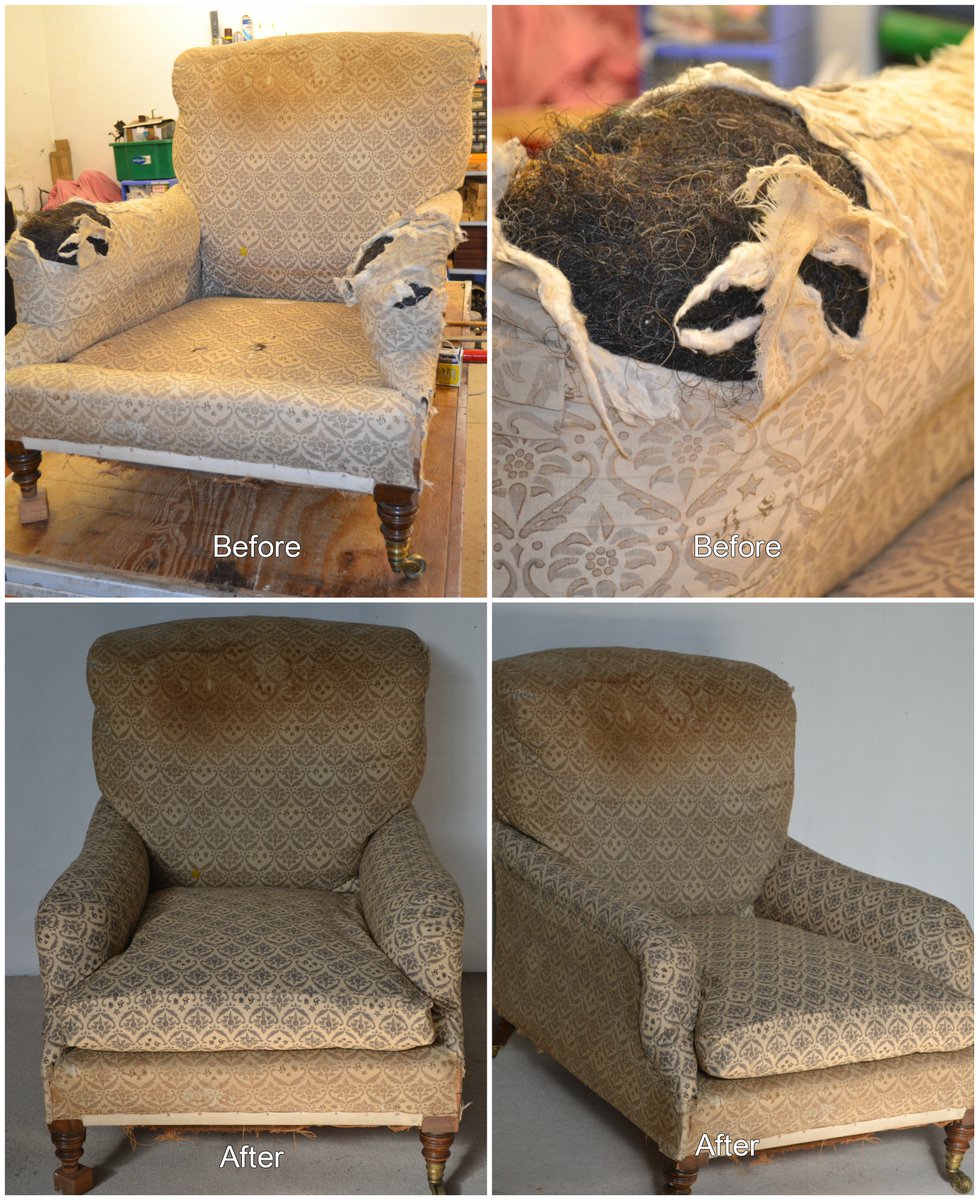 Howard chair <a href="/DrewPritchard/">Drew Pritchard</a> bought S10 E9 <a href="/SalvageHunters_/">Salvage Hunters</a> repeat tonight, it has been in my workshop to have arms replaced &amp; seat cushion cover. <a href="/QuestTV/">Quest</a> <a href="/DiscoveryUK/">Discovery Channel UK</a> <a href="/curvemediatv/">Curve Media</a>