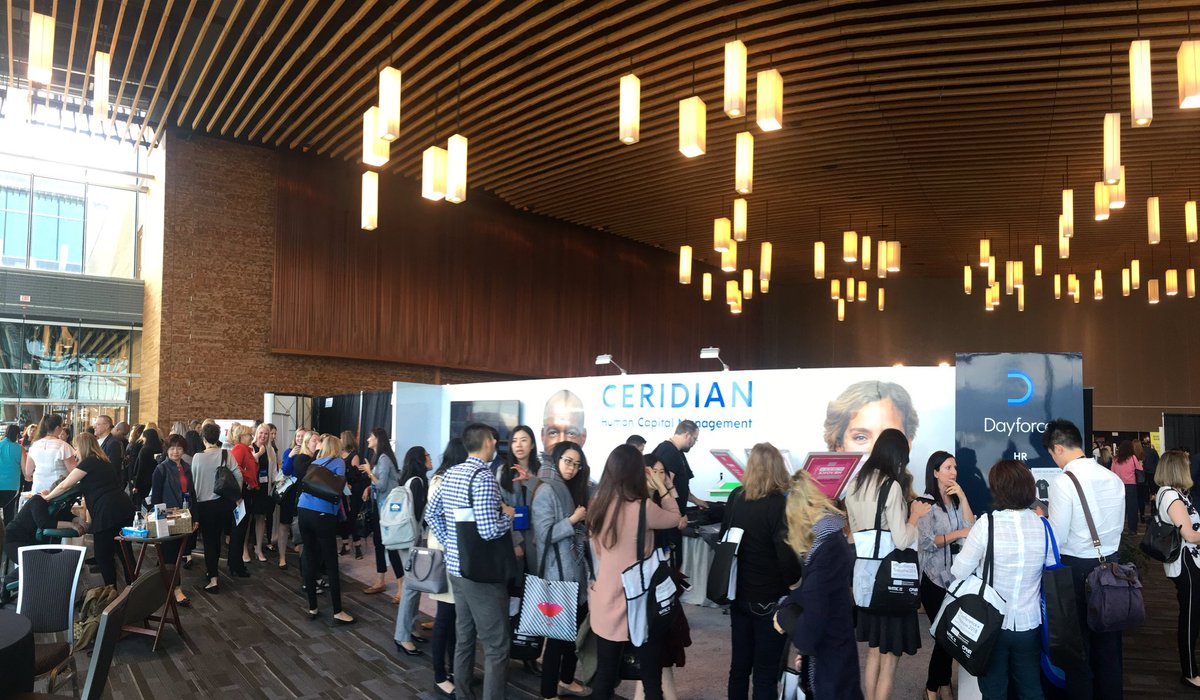 Ceridian's tweet photo. That’s a wrap at #HRCONF2018! Thank you @CPHRBC for having us, and thank you to everyone who stopped by to learn more about how @Ceridian #MakesWorkLifeBetter https://t.co/tjj3EopDI9
