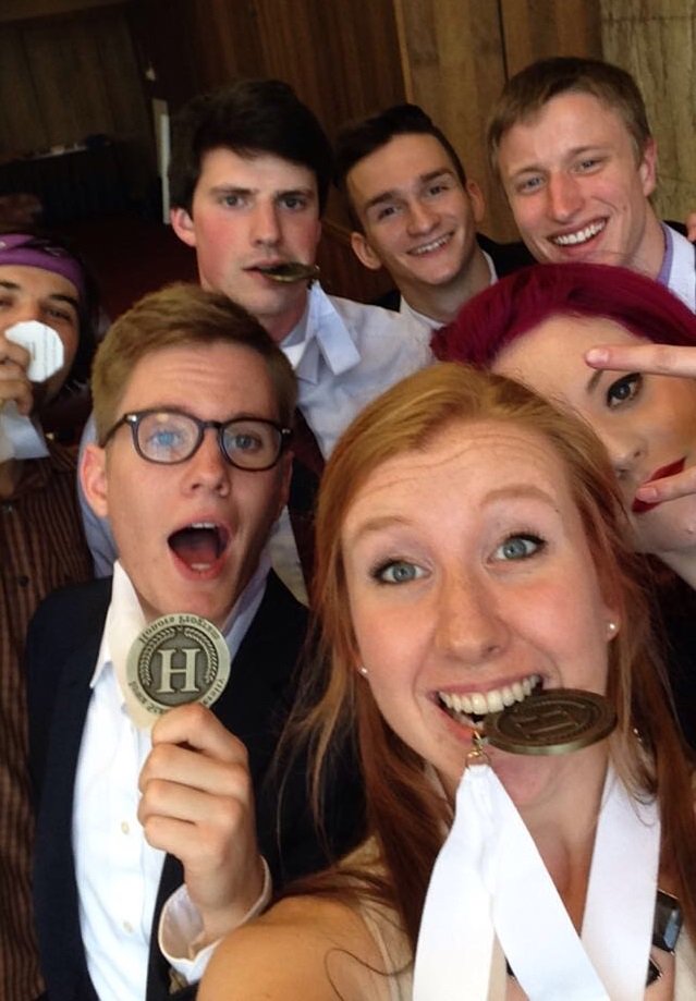 ISUHonors's tweet photo. It is a truth universally acknowledged, that when given an Honors medal, graduates immediately try to eat it
@Cartsfrancis @itsslaurenj @justHewitt_ @DavidCYbert @AnnaWilcox3 @traerschon @Sharmala_ @SavannahPutnam @smart_alec11 https://t.co/AGp21uAchZ
