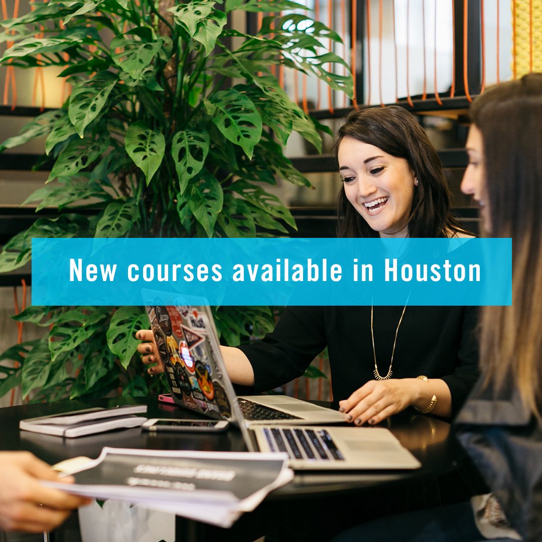 FlatironSchool's tweet image. Applications at our Houston campus open today! Apply soon to become one of our first cohorts, and for the opportunity to take advantage of two amazing scholarships. Learn more and apply today: hubs.ly/H0bWVpP0 #learnlovecode #houstontech #flatironhouston