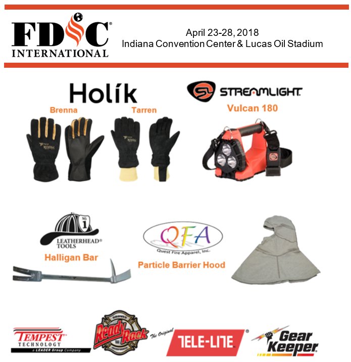 R.C. Bremer wants to thank everyone who visited our manufacturers at @FDIC 2018! Here's a look at some of the great new products you saw at the show! Message us if you have any questions or if you want more info! @Streamlight @tempest_tech @ReadyRack @gearkeeper