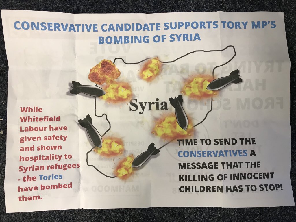 JBickertonUK's tweet photo. A leaflet being given out by the Labour Party in Pendle. I mean where to even start... https://t.co/ug4PKMHRUq
