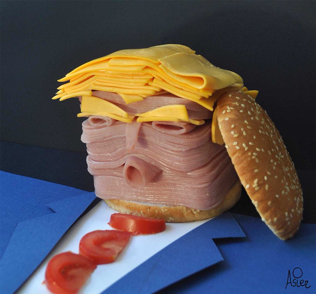 ncdylan's tweet photo. #meathead #hamface #resist props to whoever made this tho😂😂 https://t.co/XW5YVg9rq5