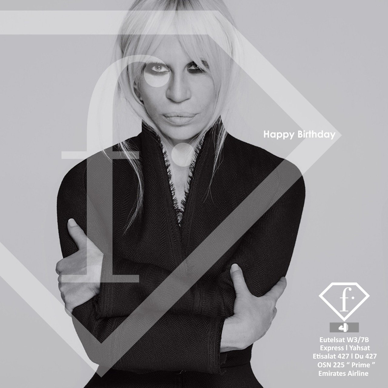  HAPPY BIRTHDAY Donatella Versace   this amazing lady never fails to impress and we her !  