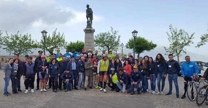 Oggi il #GirodellaSicilia a #SanMauroCastelverde, IV tappa #ciclismo #GirodiSicilia #Madonie