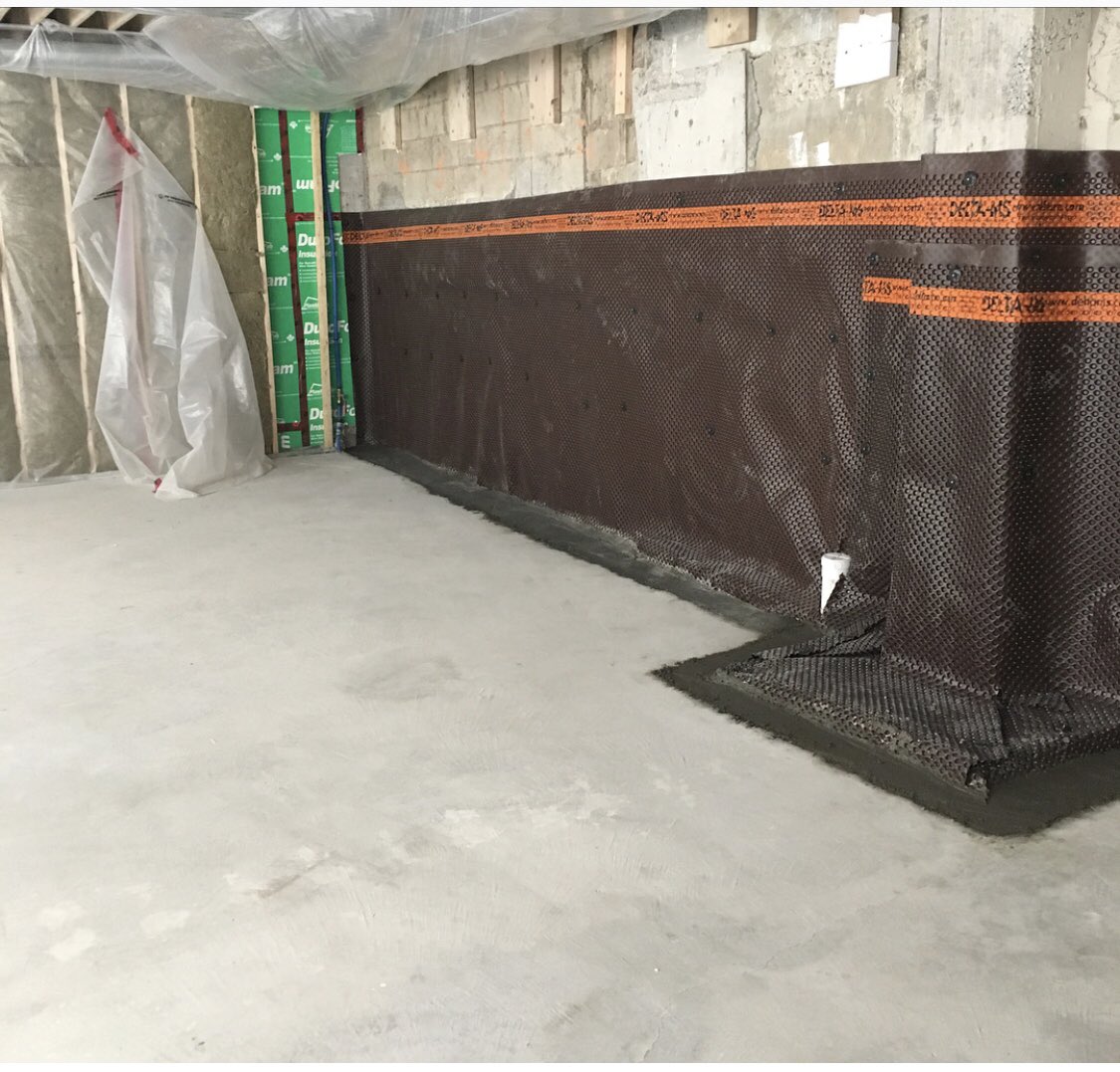 NTL_Contracting's tweet photo. When we can’t get it done through the outside, we go through the inside #delta #InteriorWaterproofing #waterproofing #NTL #BestOfTrustedPros @TrustedPros https://t.co/nHWQlzAfYB