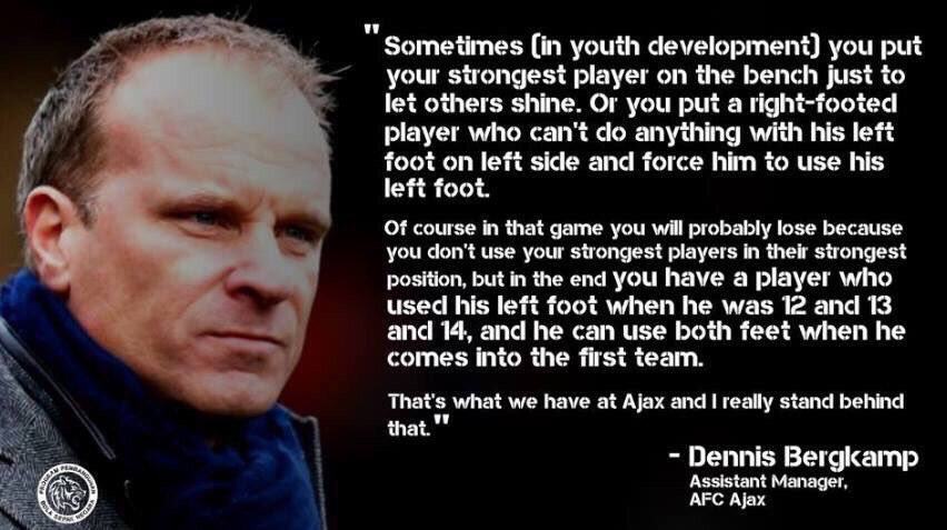 Image result for bergkamp quote 