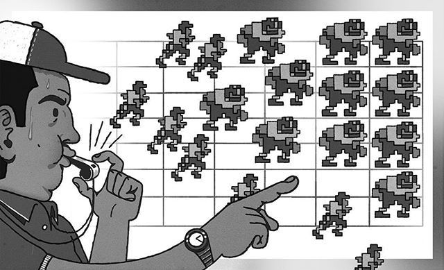 vinnieneu's tweet photo. New one for @nytimes Times Open blog! It's for a very technical article about React Helmet, a software library developed by engineers at NFL, which is used to manage meta tags. 🤖🤖🤖Thanks to @jasonfujikuni! #illustration #timesopen #newyorktimes #webd… https://t.co/mDmgKN66yD https://t.co/elUM3fW2rC