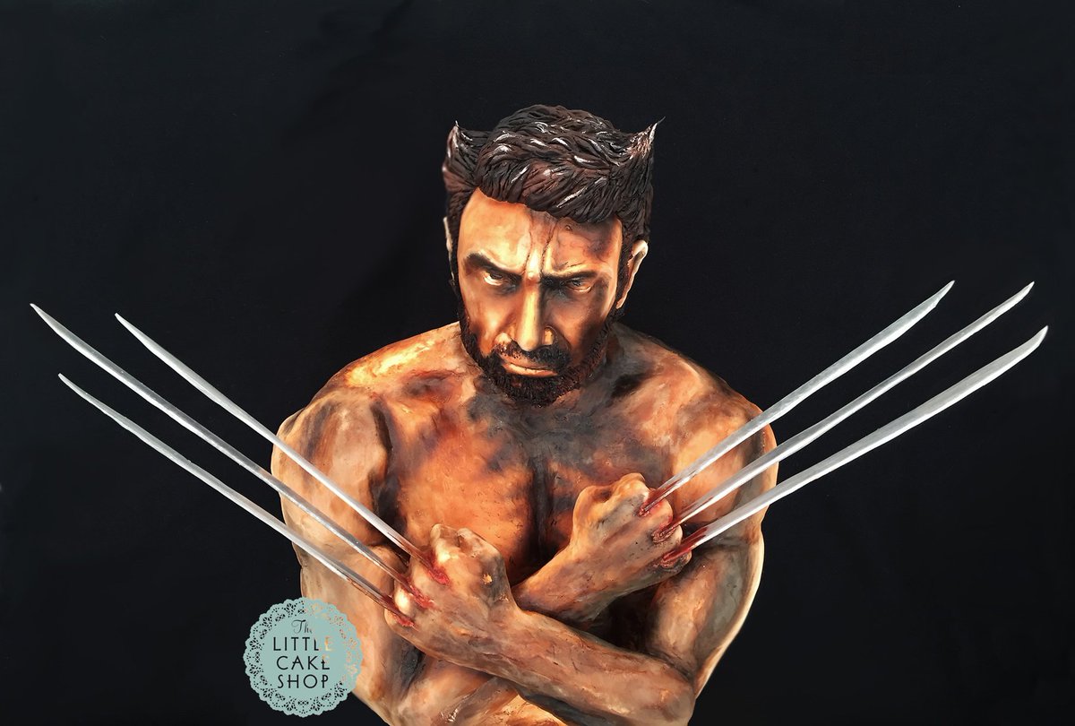 CakeConInt's tweet photo. Wolverine Cake by The @TLittleCakeShop for @CakeConInt   @XMenMovies @WolverineMovie  #cakes #Wolverine #cakeart https://t.co/RJ6OdMsIt6