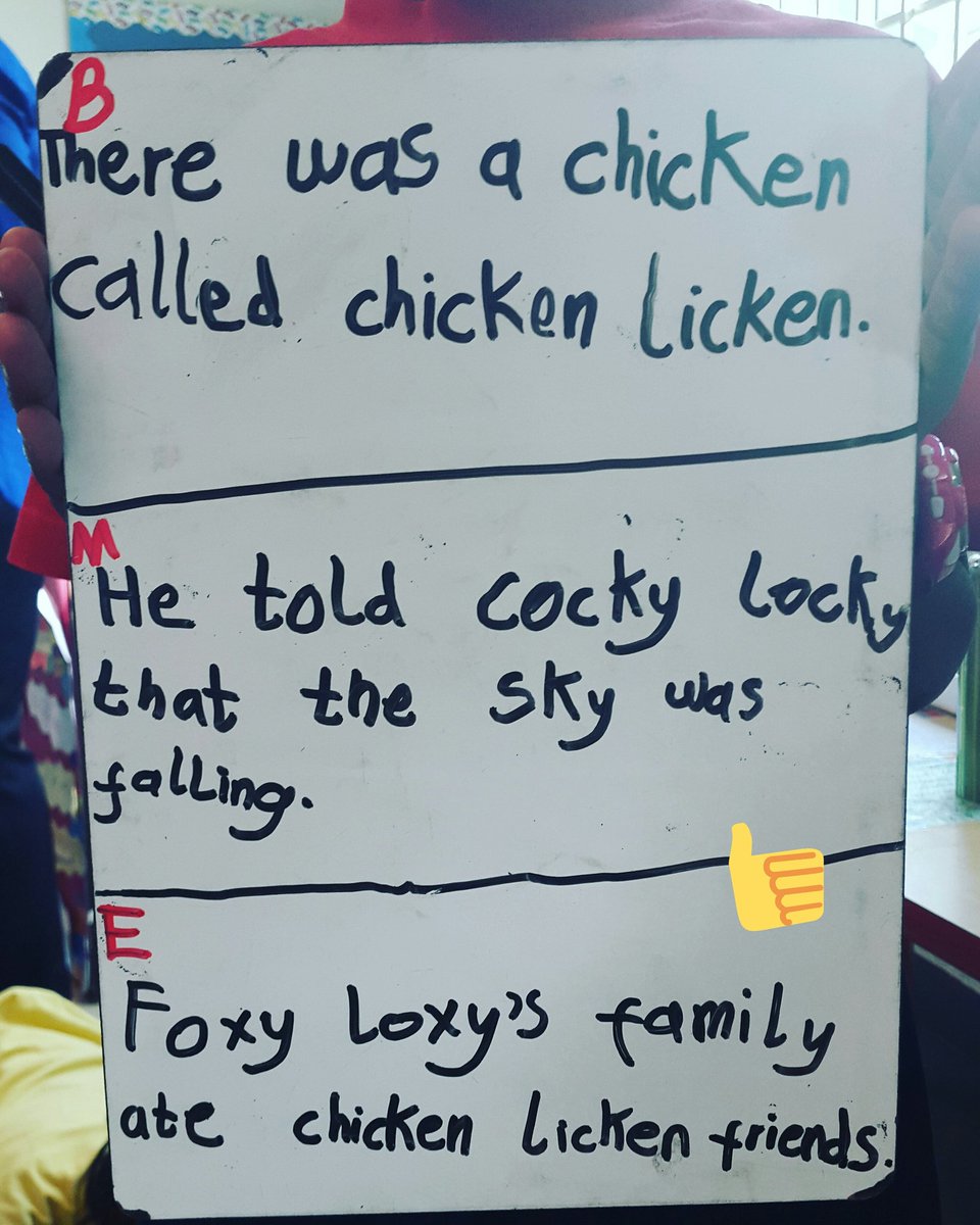 My 1st Grader's Independent Plot Writing...Summarising is a skill. Creative Writing Readiness.