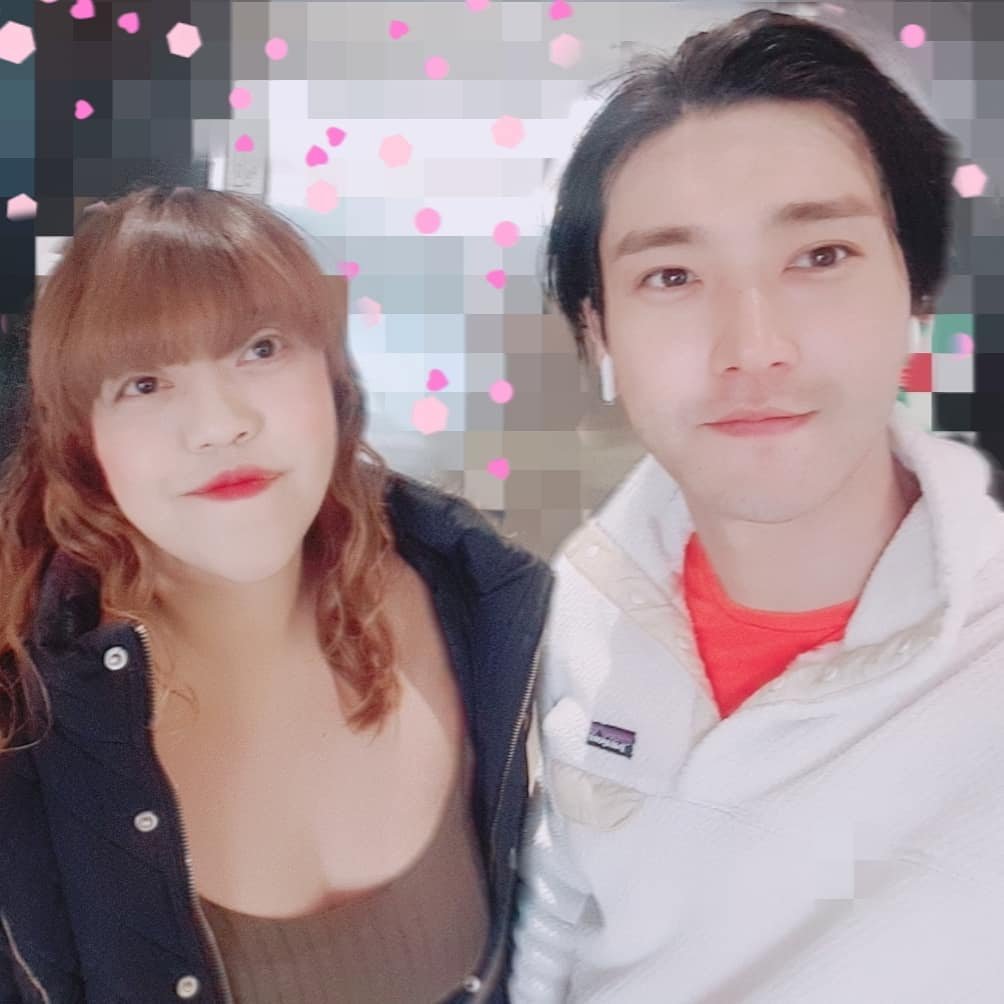 WeLoveChoiSiwon's tweet photo. 180502 - coffee137 IG update: "With #Siwon, thanks for coming! I hope to see you again. #beautifulmoments #thanks #mybirthdaypresent #choisiwon #amaizingday #supershow 💙" https://t.co/TebolH939M
