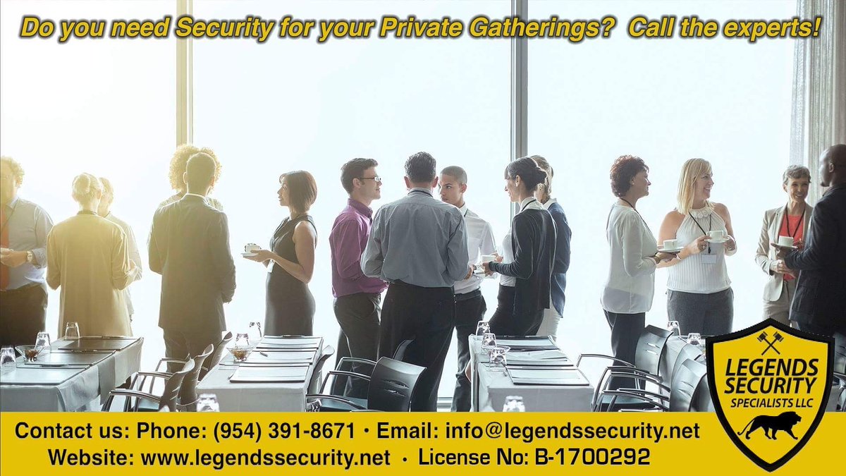 Contact us:
Email: info@legendssecurity.net
Phone: (954) 391-8671
Website: legendssecurity.net
License No: B-1700292
#legendssecurity