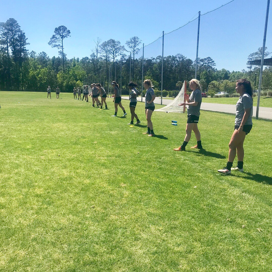 SCADWSoccer's tweet photo. Today we completed our Spring Fitness Testing. The team have been working really hard all semester long and it was so great to see everyone improving and reaching the goals we set for them. Bring on the Fall!!! โฝ๏ธ๐ #Fallstartsnow #SCADSoccer #Fitness #Team https://t.co/XoXIi1Xg5a