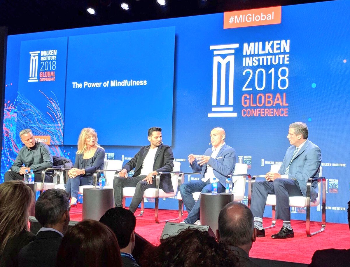 goldiehawn's tweet image. Speaking at #MIGlobal on the Power of Mindfulness and @MindUP4Success with @RepTimRyan @andypuddicombe @baronbaptiste @JayShettyIW #MindUP