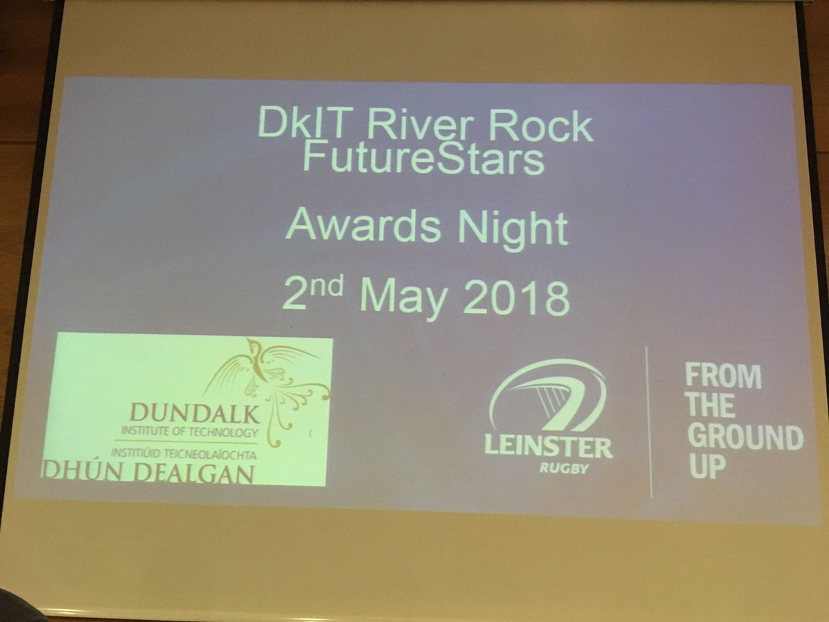 raymccabe474's tweet photo. @Deep_RiverRock @DkITSportsSocs future stars awards 2018 held in @DKIT_Sport. The winners were announced tonight. But all 45 nominees where unbelievable all year and a credit to their schools. #futurestars https://t.co/WZzj8YRSVf