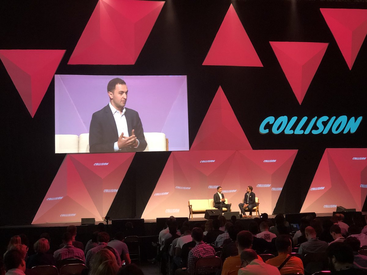 KaDe_Do's tweet photo. Listening @johnzimmer at #Collision2018 - it makes no sense financially to own a car in the future https://t.co/j2xtr7zjmG