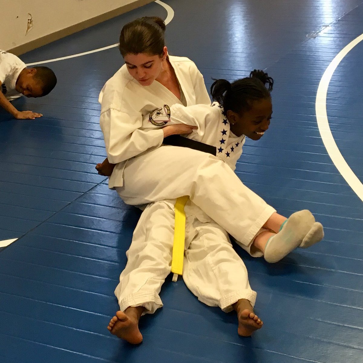 MrYoungMCS's tweet photo. @2KSchool Amazing last class of the year! Much thanks to our first special guest instructor - Ms. Fireman! https://t.co/aqIJVgIUFr