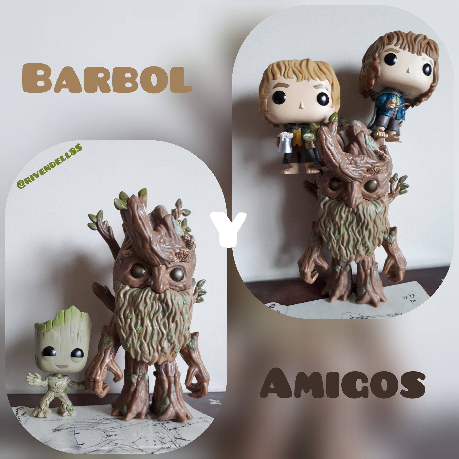 X Yai LordOfTheRings Pippin Merry Treebeard Barbol