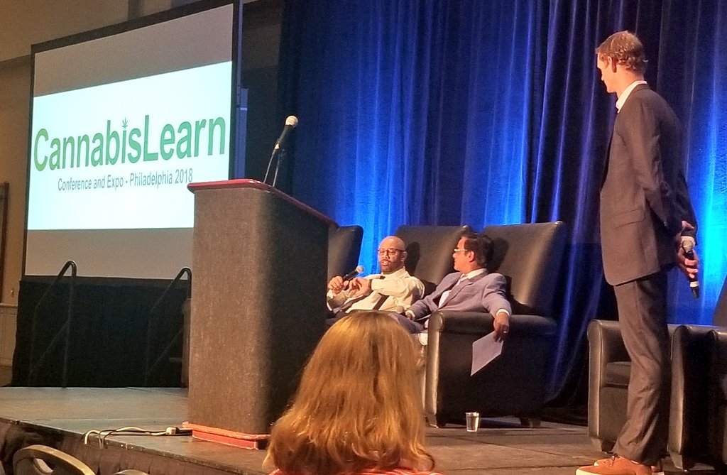 Such a pleasure to hear <a href="/drsanjaygupta/">Dr. Sanjay Gupta</a> and Devin from <a href="/PAHarmReduction/">PA Harm Reduction Network</a> speak about the importance of #cannabis in a society facing an #opioidcrisis. This #nurse thanks you both for the work you're doing! #CannabisLearn <a href="/GhouseVentures/">Greenhouse Ventures</a>