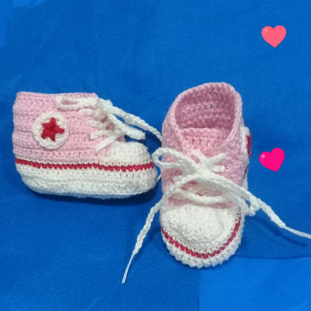 sapatinho all star croche