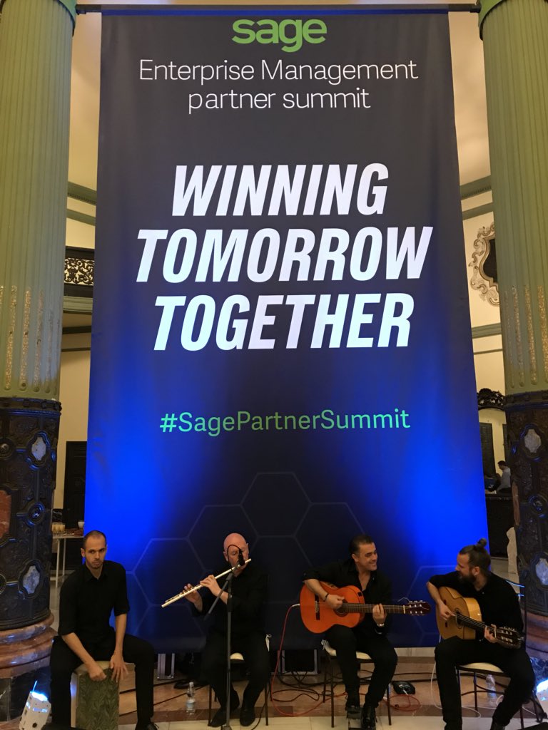 jenniferwarawa's tweet photo. Incredible evening with our @SagePartners at the Teatro Lope de Vega in #Seville #Spain 🇪🇸 - great food, incredible setting + fantastic conversations! Thank you to all our partners at the #SagePartnerSummit for a fabulous day one. The bar has been set high for the next 2 days! https://t.co/5Fnog8u6D1