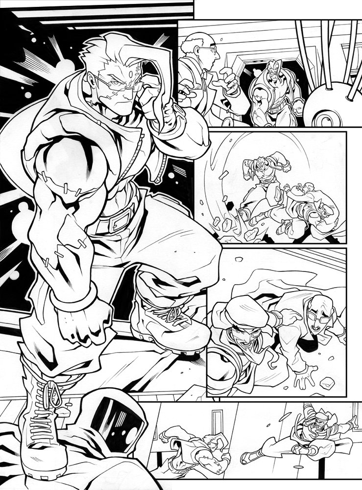 here's a random assortment of inked work of mine. for more, you can check out my recent tumblr post at https://t.co/lI9oayRFXU #edwinhuang #xmen #streetfighter 