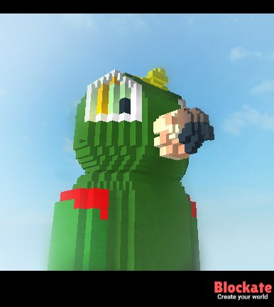 Blockate On Twitter Blockate Spotlight 003 Big Parrot - roblox blockate how to make a sign