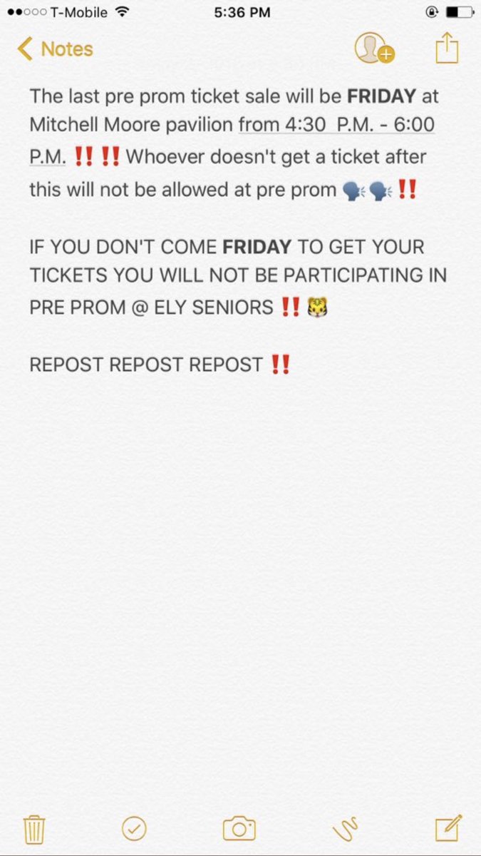 BEHST18ers's tweet photo. Friday is tge last preprom sale https://t.co/bnCIP42cVo