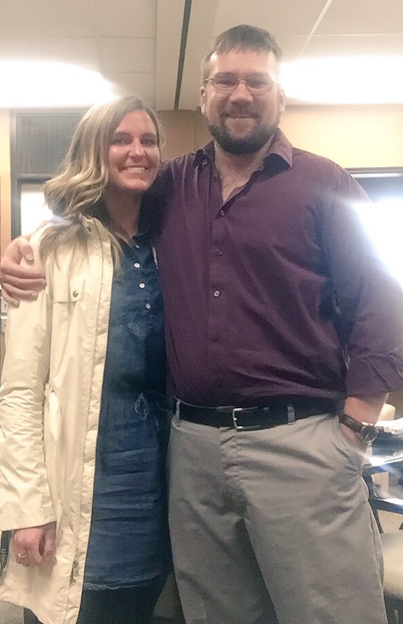 hillarymfranks's tweet photo. Last day as a GRA in the College of Education @UNC_Colorado w/ THE MICHAEL FLOREN! Looking forward to celebrating with you Friday🤗👩🏼🎓👨🏼🎓! #bff #soexcellent #unco https://t.co/QXCy3CmwoV