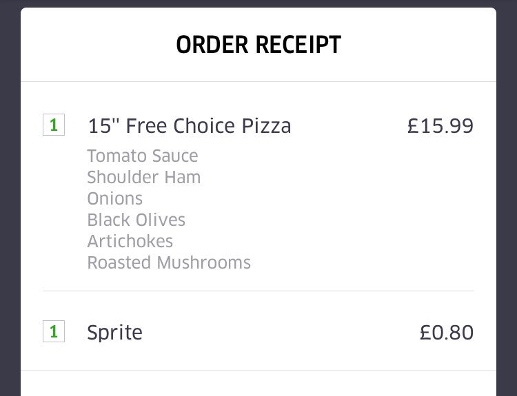 almaraabgarian's tweet photo. And they say food doesn’t make you happy. I’m bloody ecstatic. #latenightdinner #ubereats #backtothegymnextweek https://t.co/zI55Hc1CT6