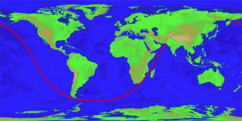 NeoRenfield's tweet image. The longest straight path you could travel on water without hitting land, and the longest straight line path across land—found from 233,280,000 great circles, comprising five trillion, 38 billion, 848 million points. gizmodo.com/this-is-the-lo… #BranchAndBound #algorithms