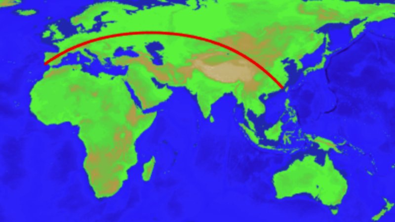 NeoRenfield's tweet image. The longest straight path you could travel on water without hitting land, and the longest straight line path across land—found from 233,280,000 great circles, comprising five trillion, 38 billion, 848 million points. gizmodo.com/this-is-the-lo… #BranchAndBound #algorithms