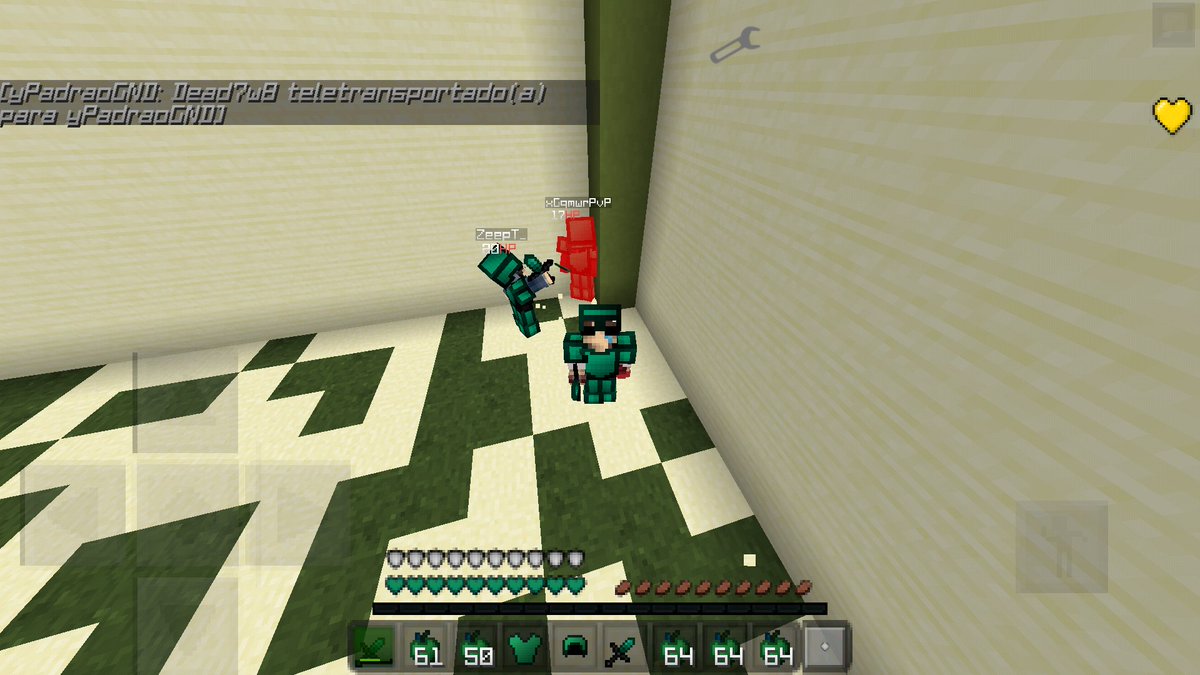 CxC Win ] [ FT7 ] w. 0 eles fico com medo kk
[ Contra: @ClanDR3AMEZ ] 
Placar: TRC 5 - 0DR3
-Obrigado
<a href="/BanterUHCSS/">BanterUHCs</a>
Por Hospedar o CxC GG
