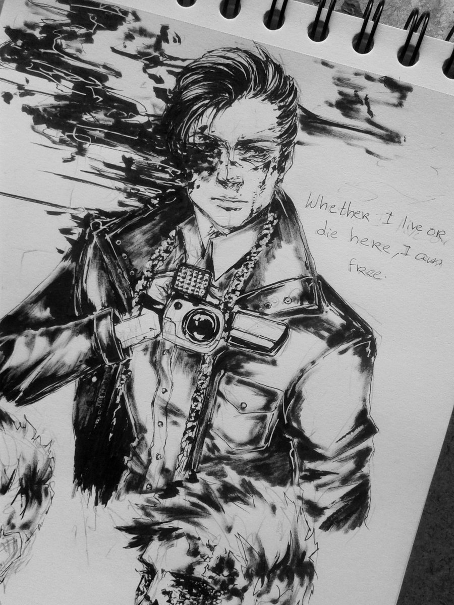 It's been 5 years and I still love #Outlast no less. More skattered sketches! 