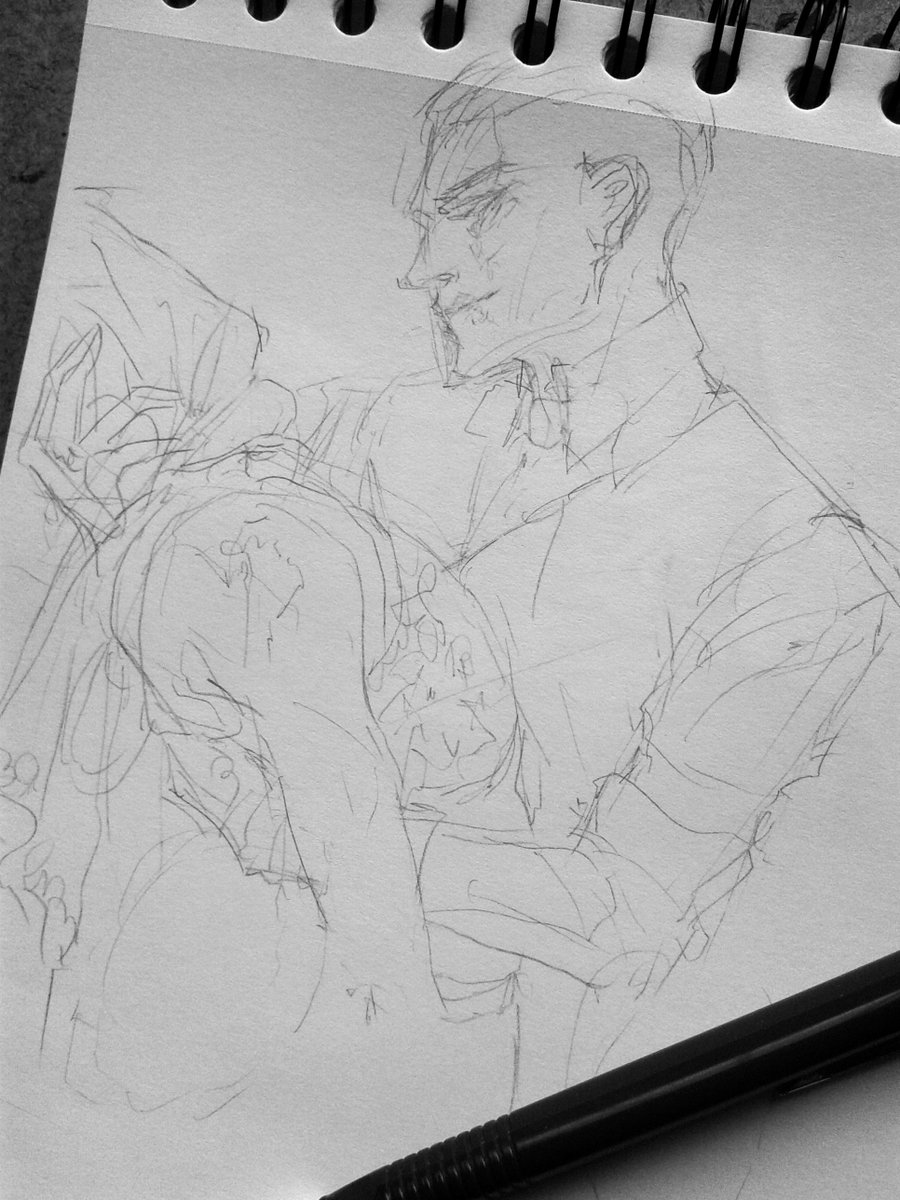 It's been 5 years and I still love #Outlast no less. More skattered sketches! 