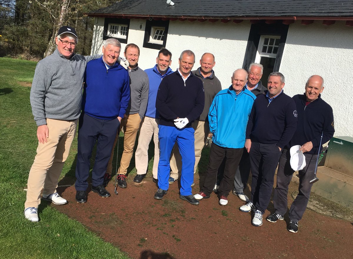 dirletoncastle's tweet photo. Friendly match with @GiffordGolfClub tonight - 4-2 victory on the road for the Castle boys ! Return match in July on our new course Gullane Composite @ScottishOpen https://t.co/EsPqfD3GCw