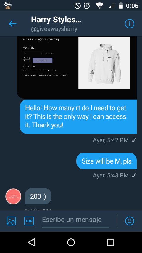 catshadowhxnter's tweet image. @giveawaysharry 

POR FAVOR, NECESITO SOLO 200 RT Y ES LA ÚNICA FORMA QUE TENGO DE OBTENER EL MERCHANDAISING, POR FAVOR.