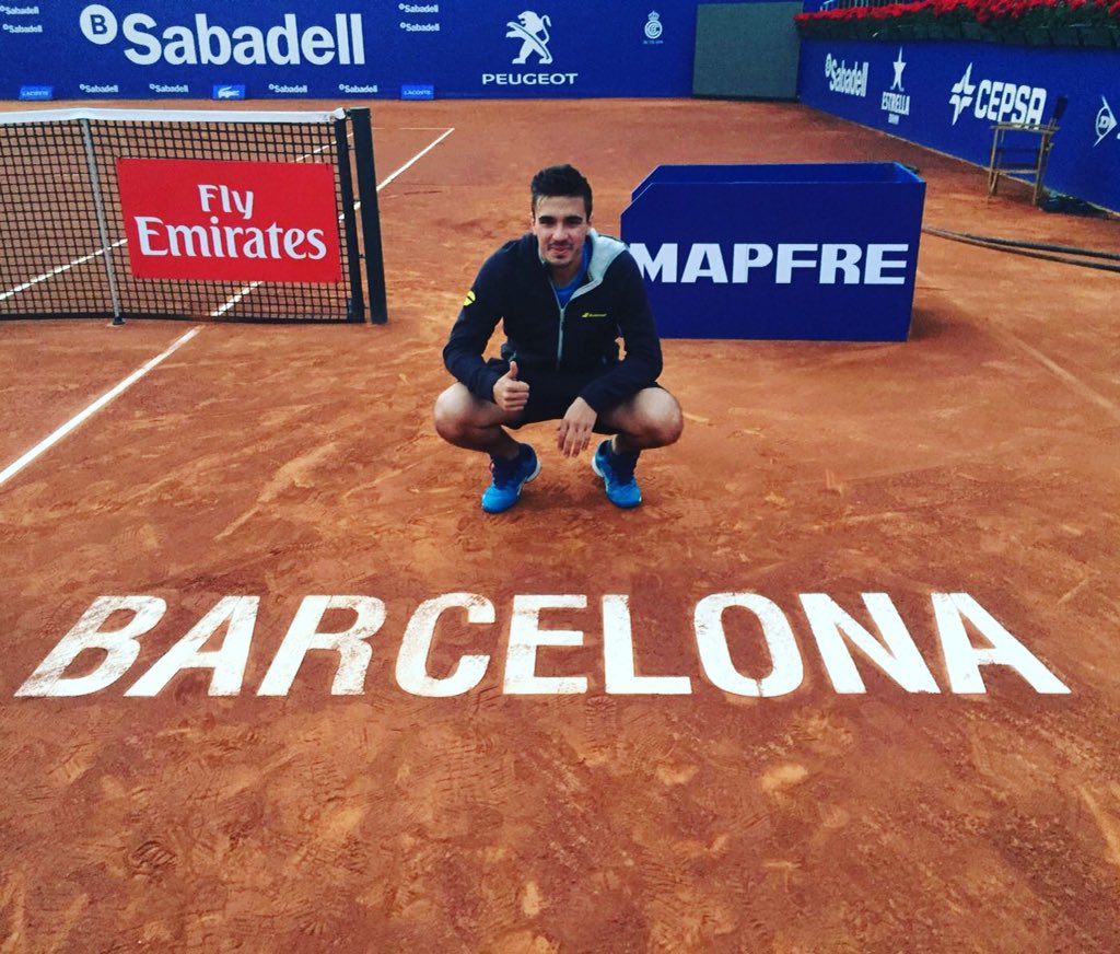 mainDrawtennis's tweet photo. Ha sido un placer! 😉🙈#barcelona #trofeocondedegodo #babolat #officialstringingservice @bcnopenbs @babolat_espana https://t.co/i0RCBGH7sS