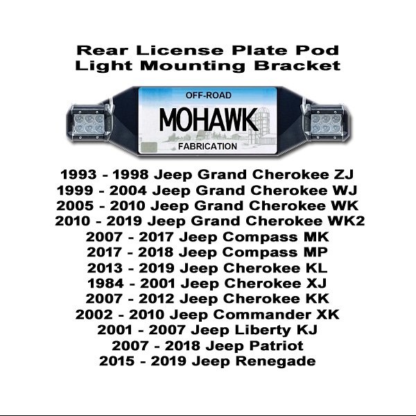 Jeep Rear Pod Light Mounts: ebay.com/sch/mohawkoffr…
#jeepcherokeexj #jeepcherokeeKK #jeepcherokeeKL #jeeppatriot #jeeprenegade #jeepcompassMK #jeepcompassMP #jeepcommanderXK #jeeplibertyKJ #jeepgrandcherokeeZJ #jeepgrandcherokeeWJ #jeepgrandcherokeeWK #jeepgrandcherokeeWK2 #Jeep