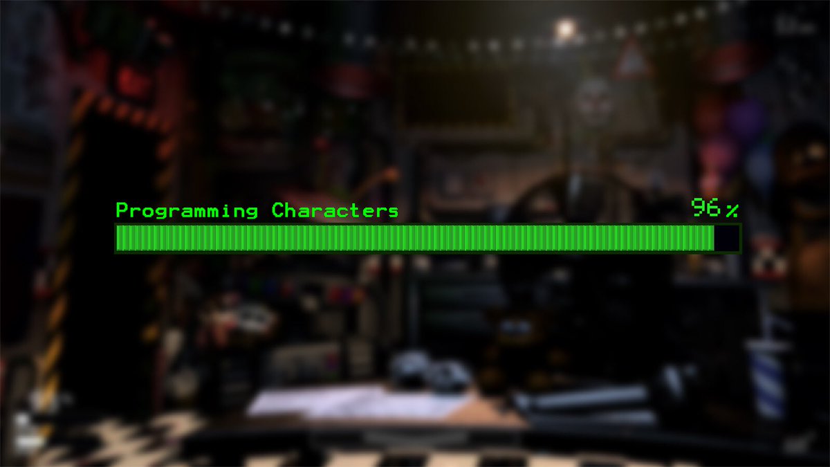 FuhNaff's tweet image. 96%!!!!

Rockstar Freddy has been added!!!

And Trash and the Gang has been... added???