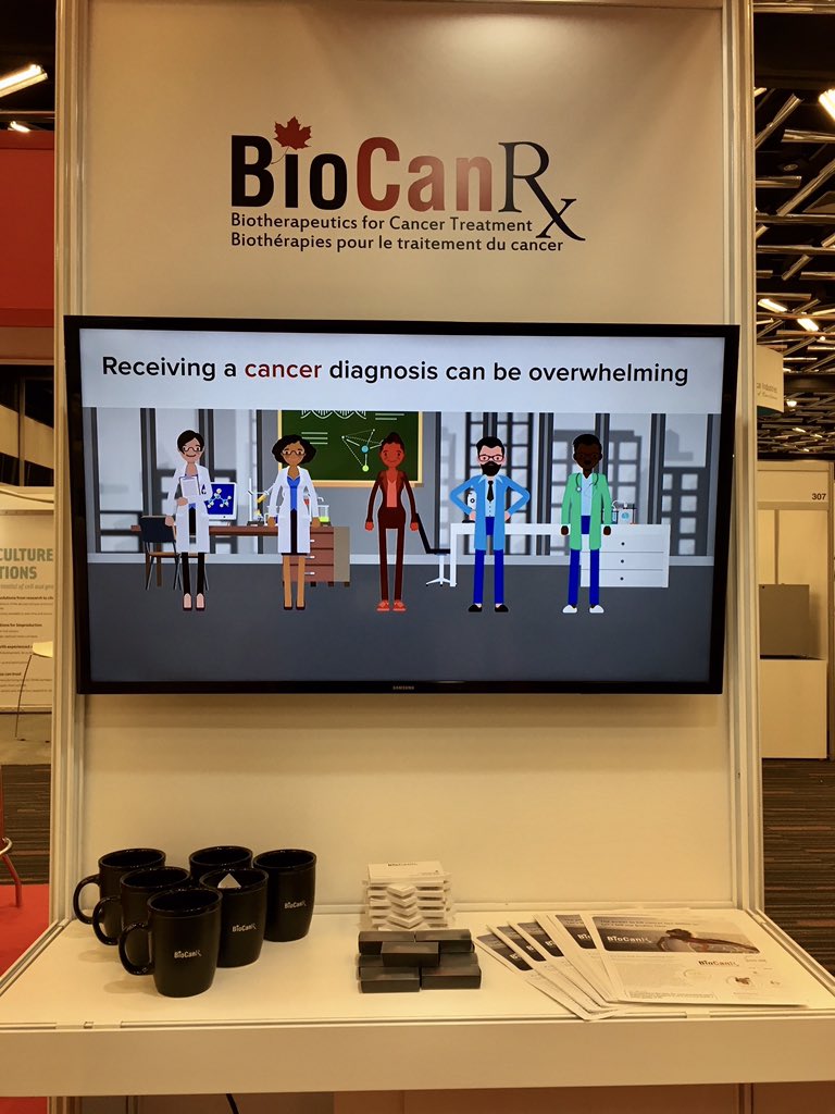 #BioCanRx is set for #ISCT2018! Come by the Canadian Pavilion and visit us! #cancerresearch #immunotherapy