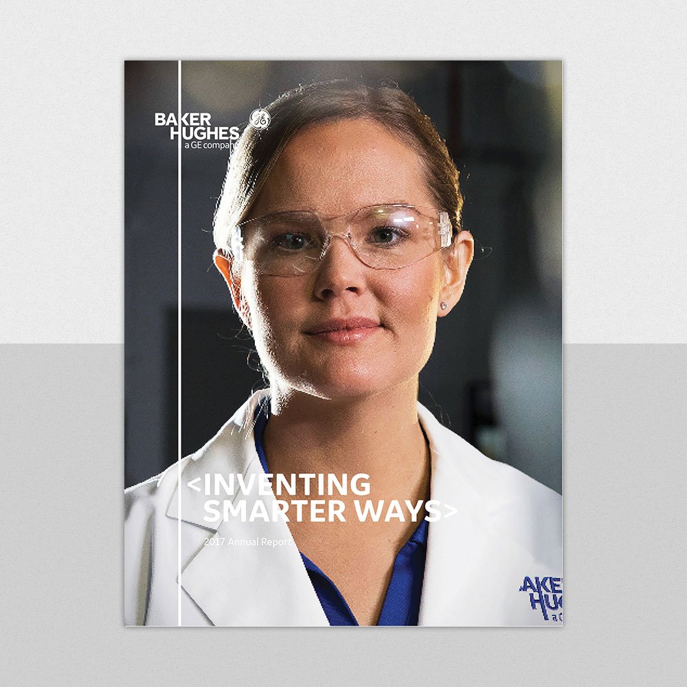 herringdesign's tweet photo. We collaborated with @BHGECO on their 2017 annual report. Multiple covers showcase the #diversity of their team. https://t.co/b6mgH5uH2h #annualreport #financial #innovation #brandingagency #digitaldesign #oilandgas #houston #creativityliveshere #inventingsmarterways https://t.co/iTOI14rDeA