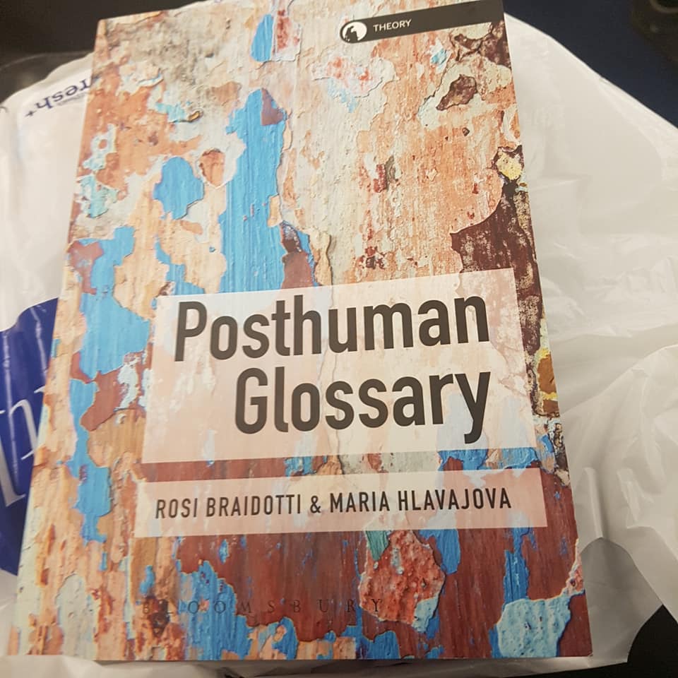 SSNDeakin's tweet image. Brilliant launch of The Posthuman Glossary last night with Rosi Bradotti Eben Kirksey @elizabethnlara @stevermentz Goda Klumbyte Ramon Amaro Patricia MacCormack @SerpilOppermann Brett Neilson. thanks @ameliajohns13 for pics!
#posthuman #feministSTS #Braidotti