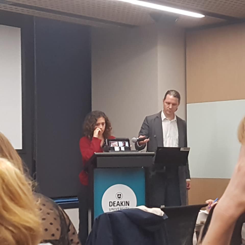 SSNDeakin's tweet image. Brilliant launch of The Posthuman Glossary last night with Rosi Bradotti Eben Kirksey @elizabethnlara @stevermentz Goda Klumbyte Ramon Amaro Patricia MacCormack @SerpilOppermann Brett Neilson. thanks @ameliajohns13 for pics!
#posthuman #feministSTS #Braidotti