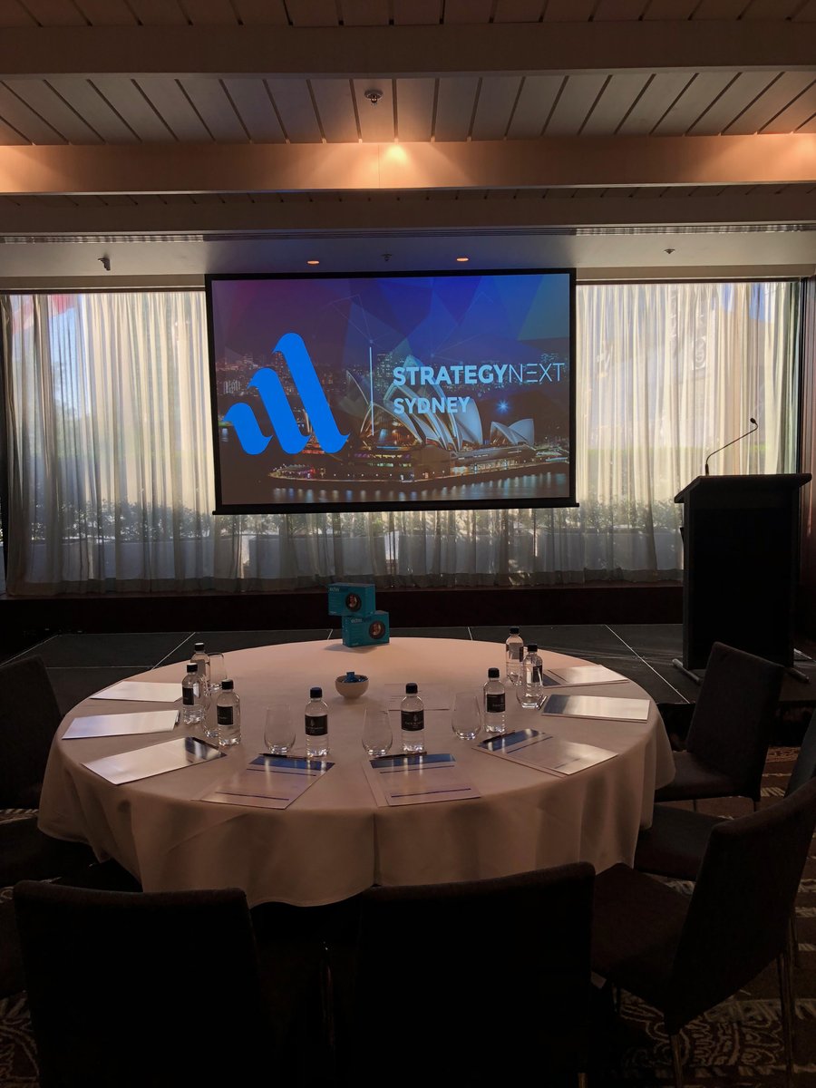 Strategy_Next's tweet photo. Looking forward to kicking off our #StrategyNext series in Sydney today https://t.co/pAsAOEN516 https://t.co/nB4oexyhVM