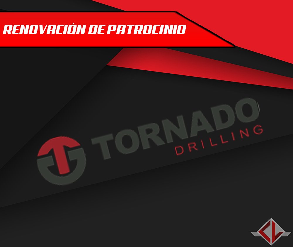 Codelinert's tweet photo. Gracias a "Tornado Drilling" por seguir contando con su apoyo y por seguir con nosotros a nuestro camino al nacional de F1S🏁📑🔴⚫
#YoSoyCodeline
#ElCódigodelÉxito https://t.co/83I7vVmUUf