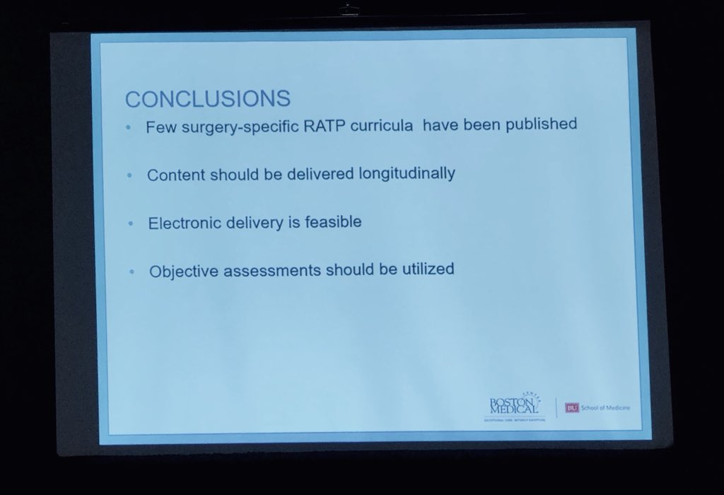 Sylvia Bereknyei Merrell (@sbereknyei) on Twitter photo Systematic review by Dr Geary et al show low # of publications of #residentasteacher programs & residents prefer longitudinal, live teaching & feedback in ORs. Opportunity abounds - what about live or video-based coaching on teaching in ORs? #SEW2018 Systematic review by Dr Geary et al show low # of publications of #residentasteacher programs & residents prefer longitudinal, live teaching & feedback in ORs. Opportunity abounds - what about live or video-based coaching on teaching in ORs? #SEW2018