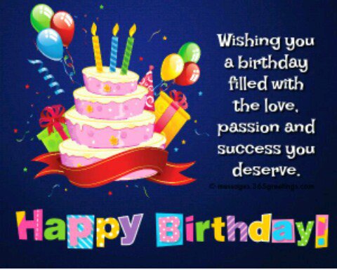  Happy birthday 
        ( BELA PADILLA ) 