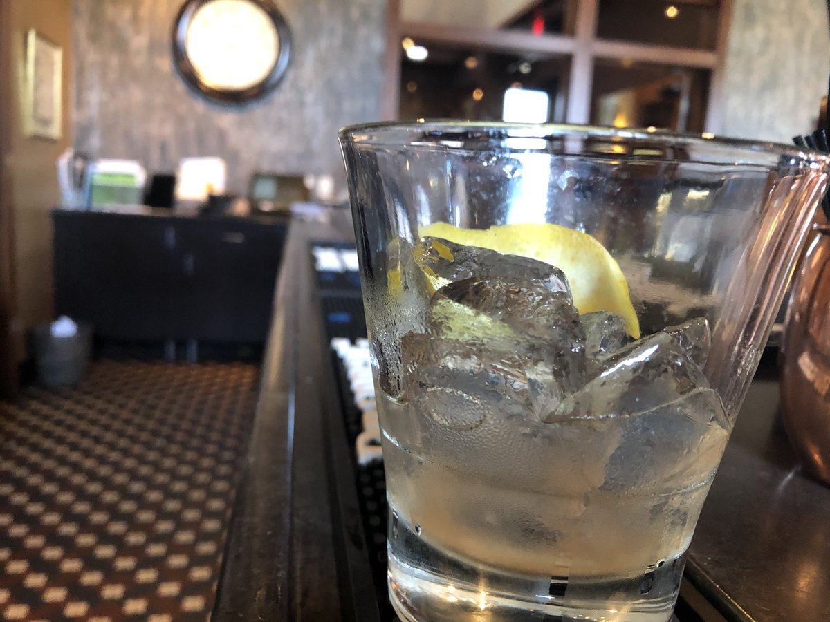 JasonHLaub's tweet photo. Tonight’s feature cocktail made with Proof akavit &amp; @fargobrewing Kenny’s Lemonade syrup...going down smooth! https://t.co/iYErUUBsI7