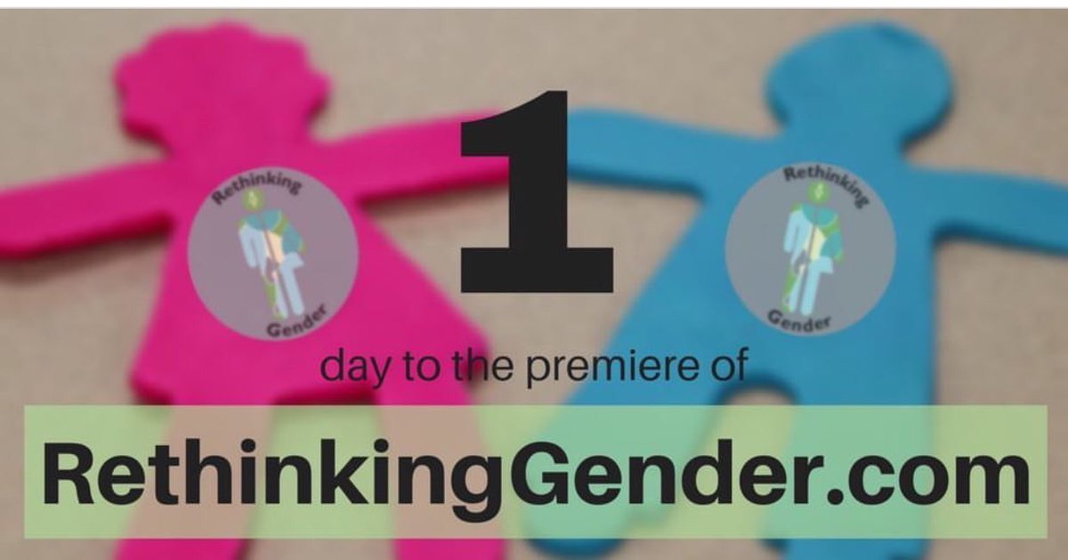 cecelia_logue's tweet photo. ONE DAY MORE!!! https://t.co/dclkuSvSk5 premieres TOMORROW at 6pm. Don’t miss out on the chance to learn about the issues of gender inequity and how much of an issue it really is. #rethinkgender https://t.co/pjCTBFjeQv